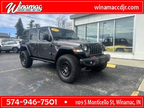 2022 Jeep Wrangler Unlimited for sale at Jim Dobson Ford in Winamac IN