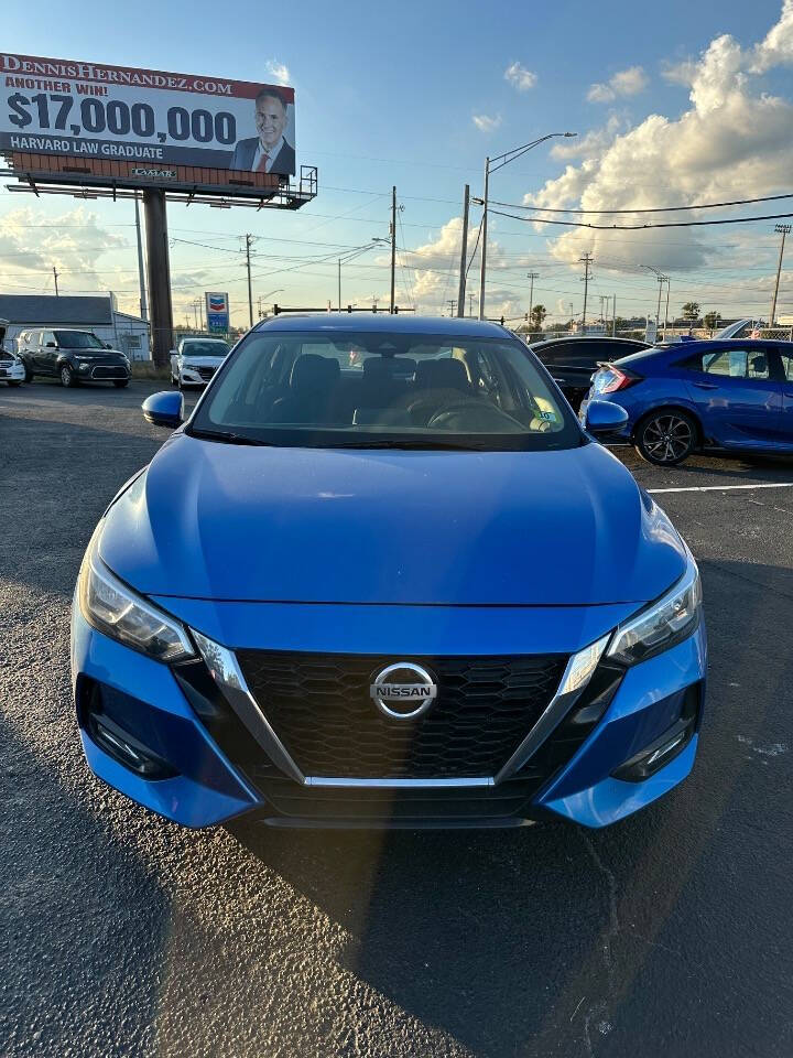 2020 Nissan Sentra for sale at Fast Financial Auto Mall in Lakeland, FL