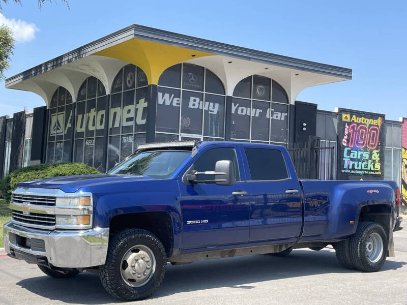 2015 Chevrolet Silverado 3500HD for sale at AutoNet of Dallas in Dallas TX