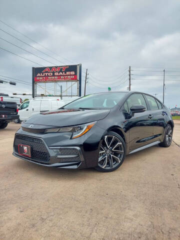 2021 Toyota Corolla for sale at AMT AUTO SALES LLC in Houston TX