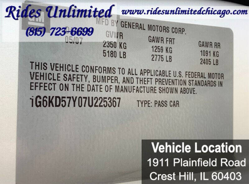 2007 Cadillac DTS