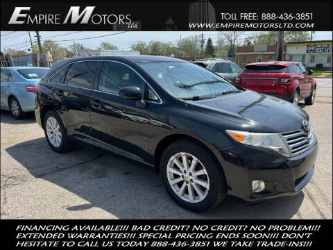 2012 Toyota Venza for sale at Empire Motors LTD in Cleveland OH