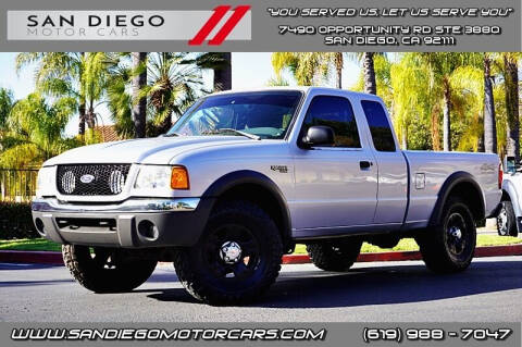 2002 Ford Ranger for sale at San Diego Motor Cars LLC in Spring Valley CA