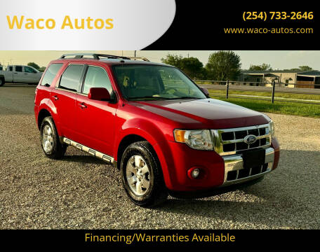 2011 Ford Escape for sale at Waco Autos in Lorena TX