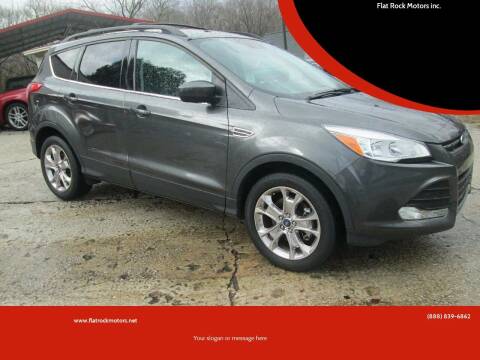 2015 Ford Escape for sale at Flat Rock Motors inc. in Mount Airy NC