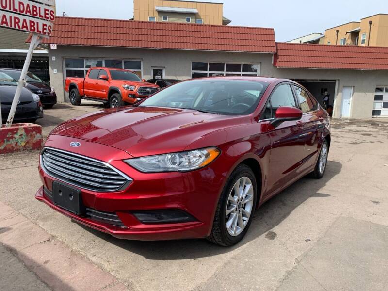2017 Ford Fusion for sale at STS Automotive in Denver CO