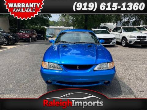 1998 Ford Mustang SVT Cobra for sale at Raleigh Imports in Raleigh NC