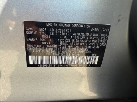 2020 Subaru Outback Onyx Edition XT