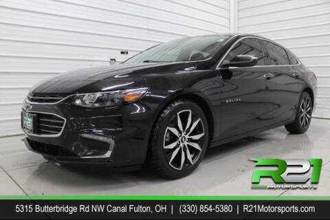 2017 Chevrolet Malibu for sale at Route 21 Auto Sales in Canal Fulton OH