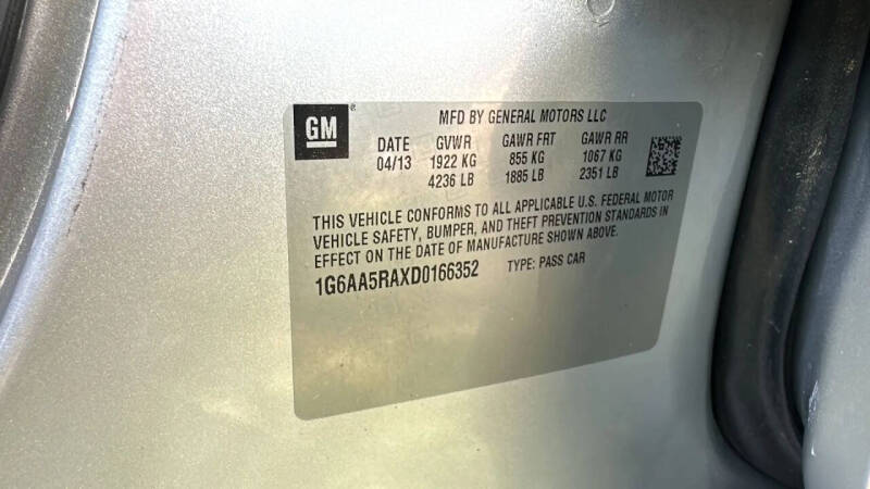 2013 Cadillac ATS 2.5L