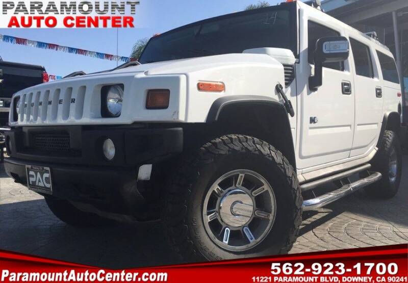 2006 HUMMER H2 for sale at PARAMOUNT AUTO CENTER in Downey CA