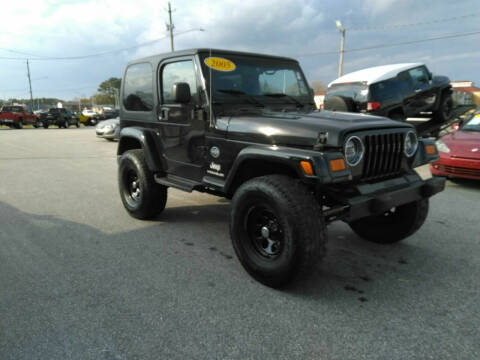 2005 Jeep Wrangler for sale at Kelly & Kelly Supermarket of Cars in Fayetteville NC