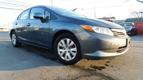 2012 Honda Civic for sale at Action Automotive Service LLC in Hudson NY