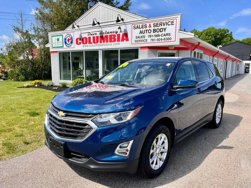 2020 Chevrolet Equinox for sale at Dave Delaney's Columbia in Hanover, MA