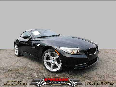 2011 BMW Z4 for sale at PRIME MOTORS LLC in Arlington VA