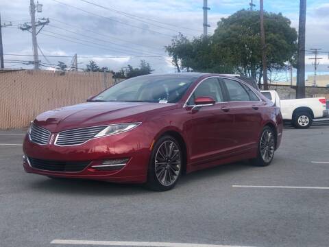 2014 Lincoln MKZ Hybrid for sale at Car House in San Mateo CA