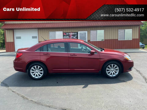 2012 Chrysler 200 for sale at Cars Unlimited in Marshall MN