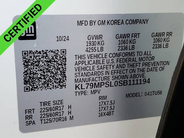 2025 Chevrolet TrailBlazer LT