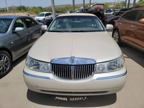 2000 Lincoln Town Car for sale at Carzz Motor Sports in Fountain Hills AZ