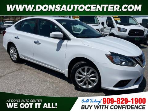 2018 Nissan Sentra for sale at Dons Auto Center in Fontana CA