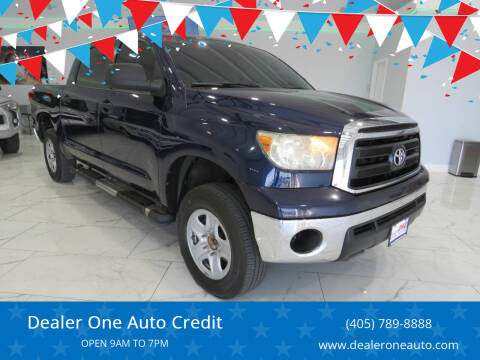 2011 Toyota Tundra for sale at Dealer One Auto Credit in Oklahoma City OK