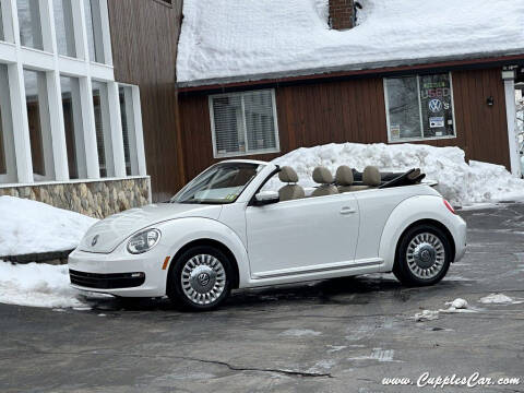 2013 Volkswagen Beetle Convertible for sale at Cupples Car Company in Belmont NH