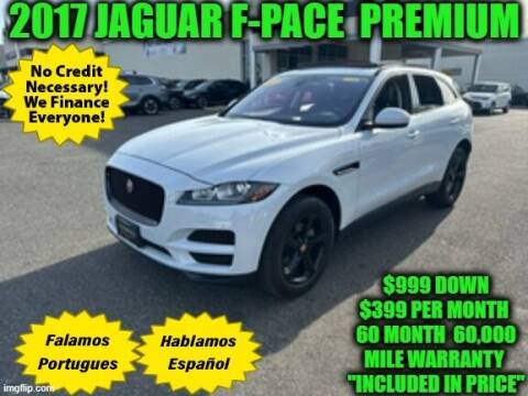 2017 Jaguar F-PACE for sale at D&D Auto Sales, LLC in Rowley MA