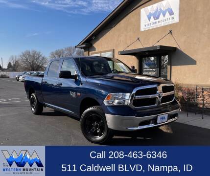 2019 RAM 1500 Classic for sale at Western Mountain Bus & Auto Sales in Nampa ID