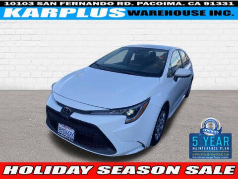 2022 Toyota Corolla for sale at Karplus Warehouse in Pacoima CA