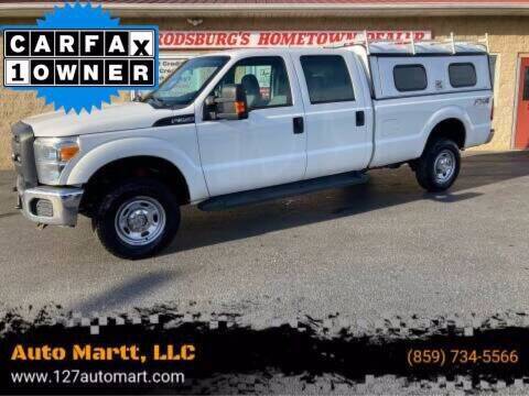 2012 Ford F-350 Super Duty for sale at Auto Martt, LLC in Harrodsburg KY