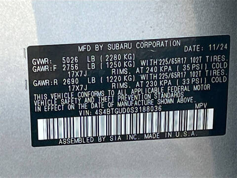 2025 Subaru Outback Wilderness