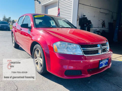 2014 Dodge Avenger for sale at Transportation Center Of Western New York in North Tonawanda NY