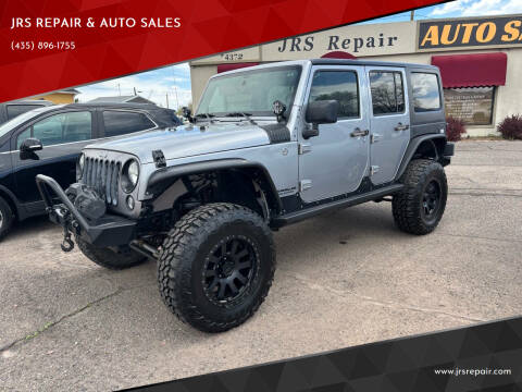 2014 Jeep Wrangler Unlimited for sale at JRS REPAIR & AUTO SALES in Richfield UT