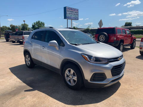 2018 Chevrolet Trax for sale at JORGE'S MECHANIC SHOP & AUTO SALES in Houston TX