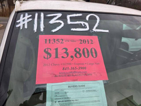 2012 Chevrolet Express 2500