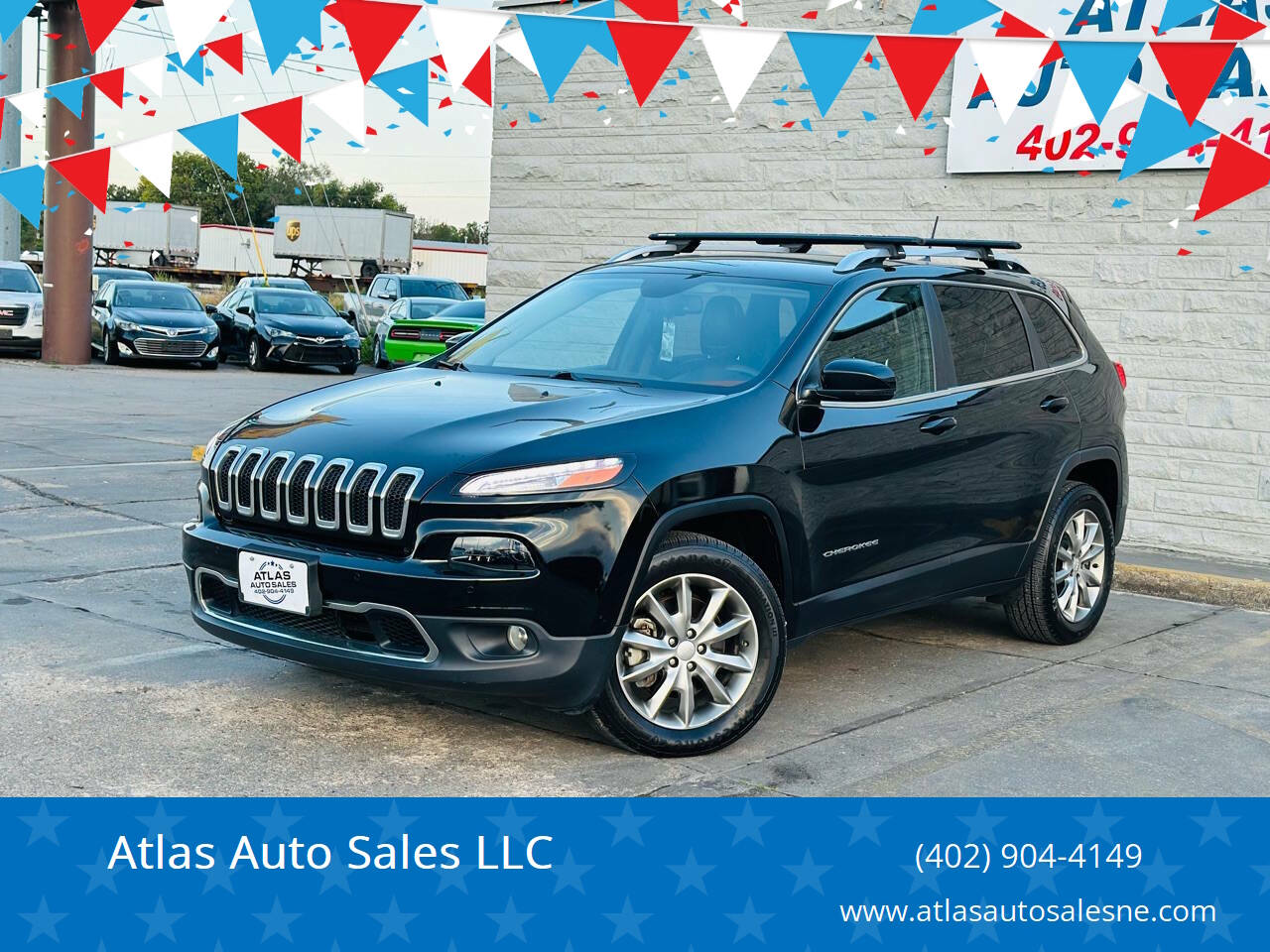 2018 Jeep Cherokee for sale at Atlas Auto Sales LLC in Lincoln, NE