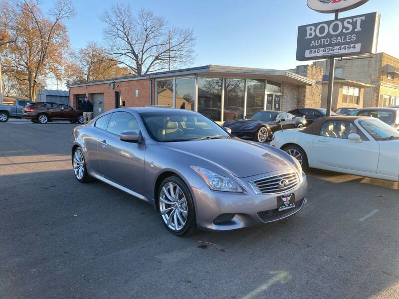 2008 Infiniti G37 for sale at BOOST AUTO SALES in Saint Louis MO