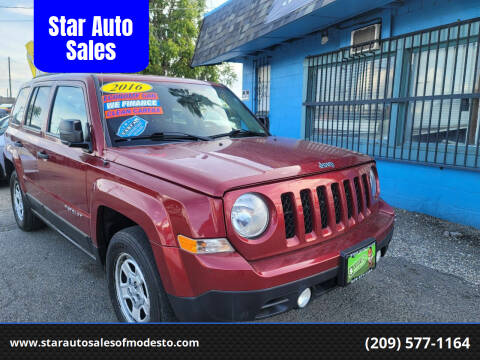 2016 Jeep Patriot for sale at Star Auto Sales in Modesto CA