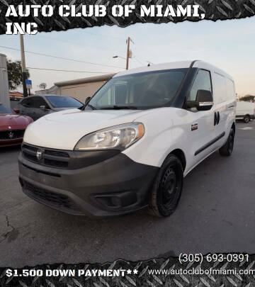 2016 RAM ProMaster City for sale at AUTO CLUB OF MIAMI, INC in Miami FL