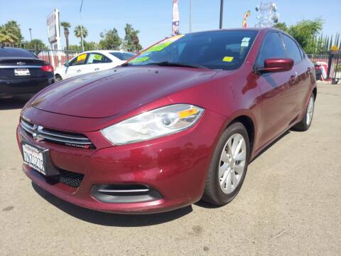 2015 Dodge Dart for sale at Credit World Auto Sales in Fresno CA