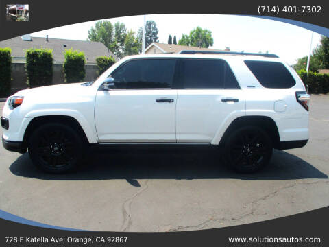 2020 Toyota 4Runner Nightshade Edition