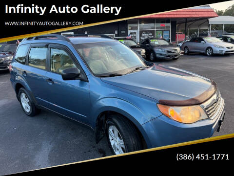 2010 Subaru Forester for sale at Infinity Auto Gallery in Daytona Beach FL