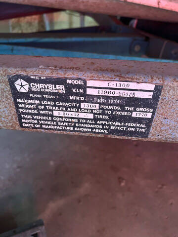 1975 Chrysler Conquer 105