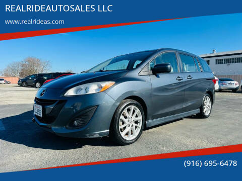 2012 Mazda MAZDA5 for sale at REALRIDEAUTOSALES LLC in Sacramento CA