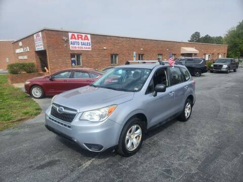 2014 Subaru Forester for sale at ARA Auto Sales in Winston-Salem NC
