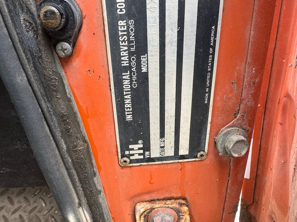 1979 International Harves Scout 37