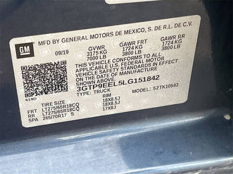 2020 GMC Sierra 1500