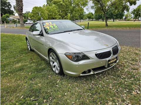 2007 BMW 6 Series for sale at D&I AUTO SALES in Modesto CA