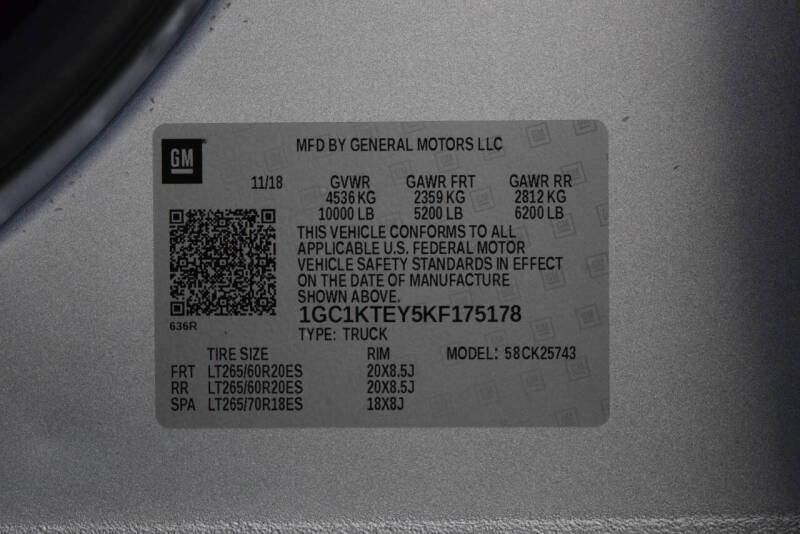 2019 Chevrolet Silverado 2500HD LTZ