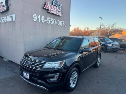 2016 Ford Explorer for sale at LIONS AUTO SALES in Sacramento CA